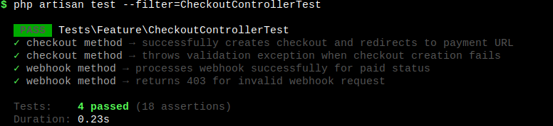 tests execution image